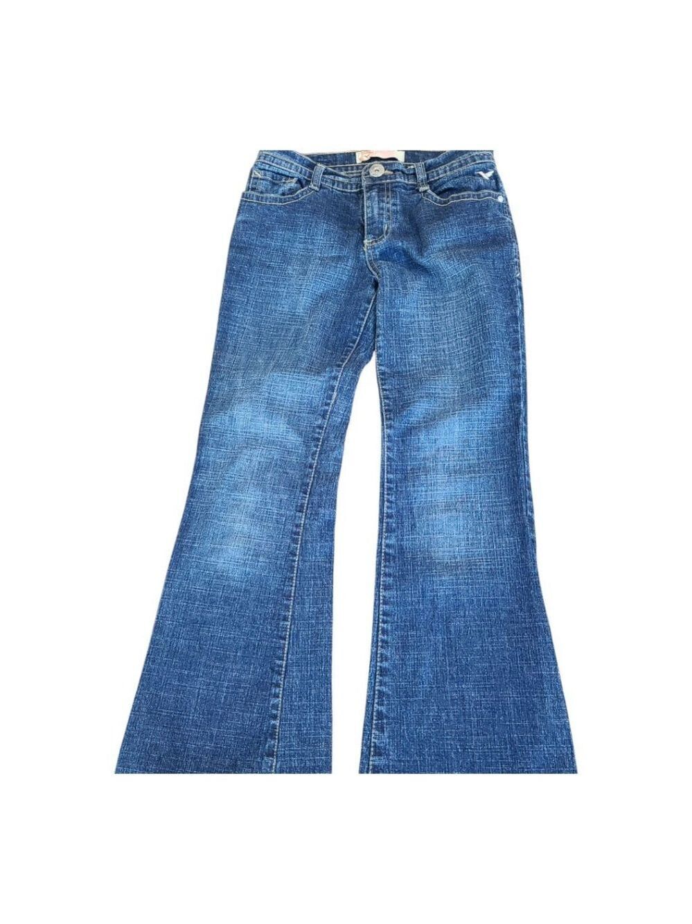 Grane Blue Denim Flare Jeans Girls Size 10